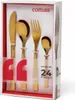 COMAS Besteck-Set BARCELONA GOLD 24 Teile Edelstahl 18/10 - Produktbild-Vorschau 3