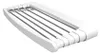 Gimi TELEPACK 100, Wandrek voor wasgoed, Aluminium, Productafbeelding-voorbeeld 1