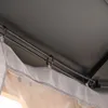Close-up view of the top part of a gazebo, showing the hanging mechanism for curtains or nets. Náhled obrázku produktu