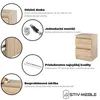 Collage of product features for a nightstand. Náhľad obrázku produktu
