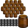 gouveo 24er Set Cremetiegel 120 ml aus Braunglas mit Produktbild-Vorschau 1