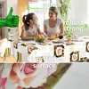 Tischdecke Wachstuch MIMOSA Blumen Beige Robust Produktbild-Vorschau 4