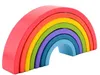 Drevená skladačka Rainbow Jouéco Náhľad obrázku produktu 2