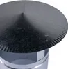 Ø 180 mm Ofenrohr Regenhaube, Schwarz Produktbild-Vorschau 4