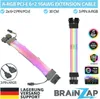 BRAINZAP A-RGB prodlužovací kabel 6+2 / 8 PIN PCI-E PCI Náhled obrázku produktu 2