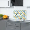 Glas-Herdabdeckplatte Glaskeramikfeldabdeckung Spritzschutz Produktbild-Vorschau 2