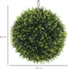 Zestaw 2 sztucznych cedrów HOMCOM, 45 cm, roślina Podgląd zdjęcia produktu 3
