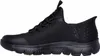 A side view of a black Skechers shoe. Podgląd zdjęcia produktu