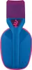 A close-up view of a blue and pink gaming headset. Náhľad obrázku produktu
