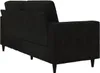 Coryn | 3-Sitzer Sofa in Samt Schwarz Produktbild-Vorschau 4