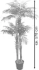 Palmier Cocotier Plante Arbre Artificielle Artificiel 170cm Voir les images du produit 5