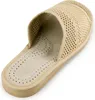 Damen Pantoletten in Beige & Ecru – Elegantes Lochmuster – Produktbild-Vorschau 7