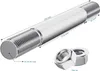Assale passante standard Wiltec 150 x 20 mm per carriola, Anteprima dell’immagine prodotto 4