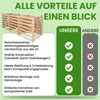 Moderner Komposter aus Lärchenholz Massivholz Produktbild-Vorschau 7