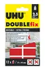 UHU Doppel Strips 19 mm x 40 mm 12 Stück transparent Produktbild-Vorschau 2