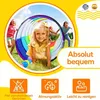 2er Set 180x45x45cm Regenbogen Kriechtunnel, Krabbeltunnel Produktbild-Vorschau 5