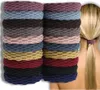 J&W Set di elastici per capelli da donna Meidani nero Anteprima dell’immagine prodotto 11