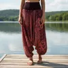 Sommerliche Aladinhose Patchwork Pluderhose, Hippie Hose - Produktbild-Vorschau 5