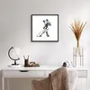 Gerahmtes Poster - Schwarzer Rahmen - Tango Zeichnen Produktbild-Vorschau 6