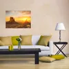 Wallario Poster - Monument bei Sonnenuntergang, Kunstdruck Produktbild-Vorschau 2