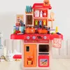 Malplay Spielzeugküche Kinderküche mit Zubehör 42 Stück Ton Produktbild-Vorschau 4