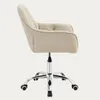 HOMLA FUSSY Sessel in Stoff drehbar beige 57x61x80-90 cm Produktbild-Vorschau 2
