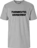 Huuraa Herren T-Shirt Turnbeutelvergesser Schriftzug L Produktbild-Vorschau 2