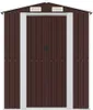 vidaXL Abri de jardin brun foncé 192x191x223 cm Acier Voir les images du produit 3