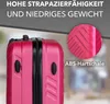 Xonic Design Reisekoffer mit Rollen 360° - ABS Produktbild-Vorschau 3
