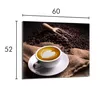 Glas-Herdplattenschutz 60x52 Kaffee Produktbild-Vorschau 2