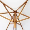 Sekey 200x150 cm Rechteck Holz Sonnenschirm UV50+ Creme Produktbild-Vorschau 7