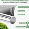 Faziango Hühnerstall 3x8x2m Bogenaufsatz Hühnerhaus Produktbild-Vorschau 6