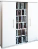 Holz CD DVD Stand Regal Santo Glastür Anteprima dell’immagine prodotto 1