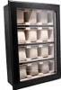 Uhrenvitrine Wandvitrine für 12 Uhren schwarz 2097 HL-1072 Produktbild-Vorschau 1