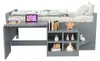 Kinderbett 90x200cm mit Schreibtisch, Stauraumfächern und 2 Produktbild-Vorschau 5