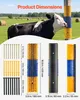 VEVOR, spazzola per animali da allevamento, 43x10 cm, set Anteprima dell’immagine prodotto 7