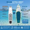 Stand Up Paddle Board 320x84x15 cm, Bis zu 160 kg, extra Produktbild-Vorschau 2