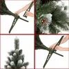 Collage showing assembly and detail of an artificial Christmas tree. Náhled obrázku produktu