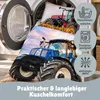 Traktor Bettwäsche 135x200 80x80 cm - Wende Bettwäsche aus Produktbild-Vorschau 6