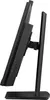 Side view of a black computer monitor on a stand. Produktbild-Vorschau