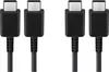 Two black USB-C charging cables are shown against a white background. Produktbild-Vorschau