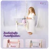 Create For You® - Dřevěná Houpačka Pro Děti S Bavlněným Náhled obrázku produktu 6