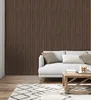 Akustikpaneel Walnuss einseitig foliert 2670 x 572 x 19 mm Produktbild-Vorschau 3
