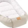 JUKKI® Baby Nestchen 100x55cm bis zu 9 Monaten SAMT [Little Produktbild-Vorschau 2