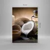 Bilder auf glas - Einteilig - Kokosnuss Öl Seife Handfläche Produktbild-Vorschau 3