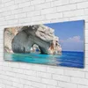 Acrylglasbilder 125x50 Wandbild Druck Klippe Meer See Produktbild-Vorschau 2