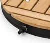 Blumfeldt Sumatra Teak Round, zahradní sprcha, hliník, Náhled obrázku produktu 6