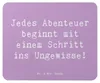 Mr. & Mrs. Panda Mouse Pad Spruch Ungewissheit akzeptieren Produktbild-Vorschau 1