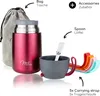 Milu® Thermobehälter für Essen 650ml, Edelstahl Produktbild-Vorschau 3