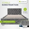 Juskys Polsterbett Nizza 120x200 cm mit Matratze - Produktbild-Vorschau 7